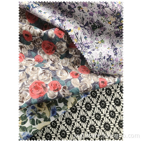 cotton voile print fabric for garments
